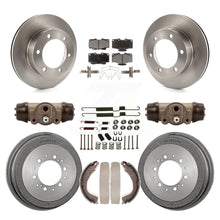 Charger l'image dans la galerie, Front Rear Disc Brake Rotors Ceramic Pads And Drum Kit (9Pc) For Toyota 4Runner
