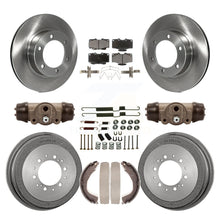 Load image into Gallery viewer, Front Rear Disc Brake Rotors Ceramic Pads And Drum Kit (9Pc) For Toyota 4Runner