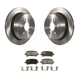 [Rear] 2015-2020 Chevrolet Colorado GMC Canyon Premium OE Brake Rotors & Ceramic Pads Kit For Max Braking