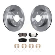 Charger l&#39;image dans la galerie, Rear Disc Brake Rotors And Ceramic Pads Kit For Hyundai Sonata Kia Optima