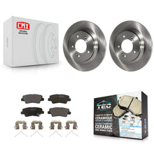 Load image into Gallery viewer, Rear Disc Brake Rotors And Ceramic Pads Kit For Kia Niro Hyundai Ioniq Soul EV