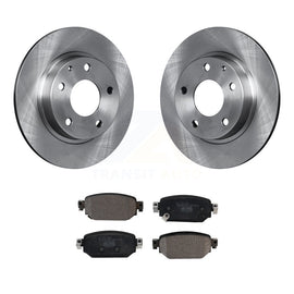 Rear Disc Brake Rotors And Ceramic Pads Kit For Mazda 3 CX-3 Sport