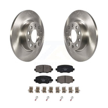 Charger l&#39;image dans la galerie, Rear Disc Brake Rotors And Ceramic Pads Kit For Jeep Renegade Fiat 500X