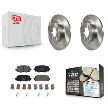 Charger l'image dans la galerie, Rear Disc Brake Rotors And Ceramic Pads Kit For Jeep Renegade Fiat 500X