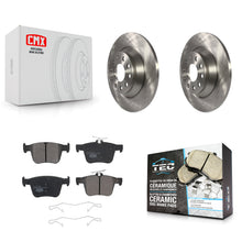Load image into Gallery viewer, Rear Brake Rotor And Ceramic Pad Kit For Volkswagen Tiguan Jetta Audi TT Quattro