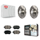 [Rear] 2016-2018 Audi Q3 Quattro Premium OE Brake Rotors & Ceramic Pads Kit For Max Braking
