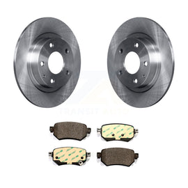 [Rear] 2016-2021 Mazda 6 Premium OE Brake Rotors & Ceramic Pads Kit For Max Braking