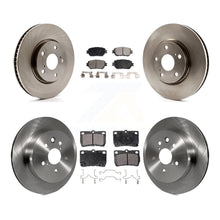Charger l'image dans la galerie, Front Rear Disc Brake Rotors And Ceramic Pads Kit (6Pc) For Lexus IS250 GS300