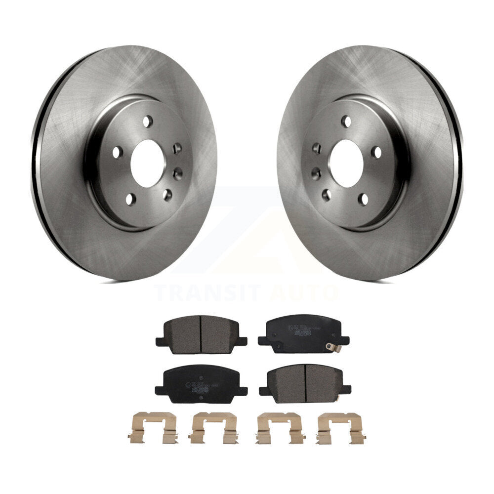 Front Disc Brake Rotors And Ceramic Pads Kit For Chevrolet Trax Buick Encore