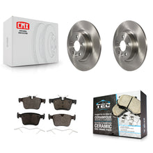 Load image into Gallery viewer, Rear Brake Rotors &amp; Ceramic Pad Kit For Land Rover Discovery Sport Jaguar E-Pace