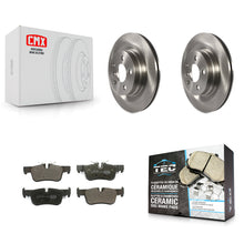 Charger l'image dans la galerie, Rear Brake Rotors &amp; Ceramic Pad Kit For BMW X1 Mini Cooper Countryman X2 Clubman