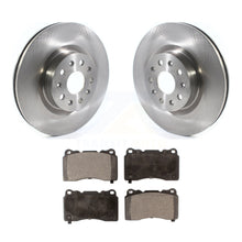 Charger l&#39;image dans la galerie, Front Disc Brake Rotor And Ceramic Pad Kit For Cadillac CTS CT6 Chevrolet Camaro