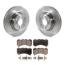 Load image into Gallery viewer, Front Disc Brake Rotors And Ceramic Pads Kit For Cadillac CTS