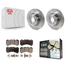 Load image into Gallery viewer, Front Disc Brake Rotors And Ceramic Pads Kit For Cadillac CTS