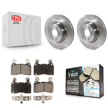 Load image into Gallery viewer, Front Disc Brake Rotor And Ceramic Pad Kit For Cadillac CTS Chevrolet Camaro CT6