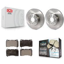 Load image into Gallery viewer, Front Disc Brake Rotor And Ceramic Pad Kit For Chevrolet Camaro Cadillac CTS CT6