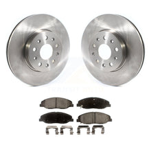 Load image into Gallery viewer, Front Brake Rotor And Ceramic Pad Kit For Cadillac CTS Without Heavy Duty Brakes