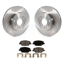 Load image into Gallery viewer, Front Brake Rotor &amp; Ceramic Pad Kit For Chevrolet Camaro Without Brembo Calipers