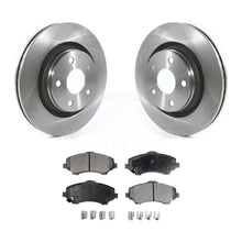 Load image into Gallery viewer, Front Brake Rotor Ceramic Pad Kit For Jeep Wrangler JK With 332mm Diameter