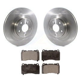 [Front] 2019 Toyota 86 Without Brembo Brakes Premium OE Brake Rotors & Ceramic Pads Kit For Max Braking