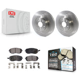 Front Brake Rotor And Ceramic Pad Kit For Subaru Outback Legacy Forester Impreza