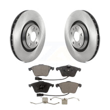 Load image into Gallery viewer, Front Disc Brake Rotors And Ceramic Pads Kit For Audi TT Quattro TTS