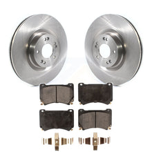 Charger l&#39;image dans la galerie, Front Disc Brake Rotors And Ceramic Pads Kit For Hyundai Genesis Equus