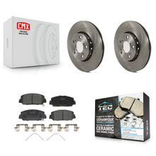 Charger l'image dans la galerie, Front Disc Brake Rotors And Ceramic Pads Kit For Acura RLX