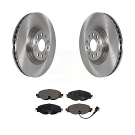 Front Disc Brake Rotor Ceramic Pad Kit For Volkswagen Golf Audi A3 Jetta Quattro