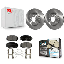 Load image into Gallery viewer, Front Brake Rotors Ceramic Pad Kit For Kia Soul Hyundai Kona Elantra GT Veloster