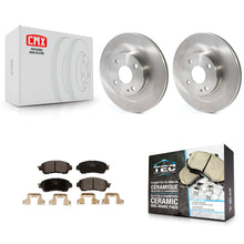 Load image into Gallery viewer, Front Disc Brake Rotors And Ceramic Pads Kit For Toyota Yaris iA Scion