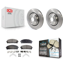 Load image into Gallery viewer, Front Brake Rotor And Ceramic Pad Kit For Lexus RX350 RX450h Toyota RX350L Camry