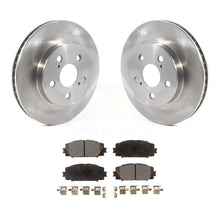 Load image into Gallery viewer, Front Disc Brake Rotors And Ceramic Pad Kit For Toyota Prius Corolla Prime AWD-e