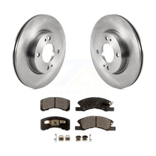 Load image into Gallery viewer, Front Disc Brake Rotors And Ceramic Pads Kit For 2017-2022 Mitsubishi Mirage G4