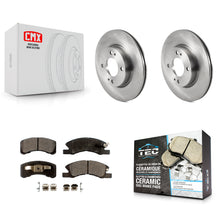 Load image into Gallery viewer, [Front] 2017-2022 Mitsubishi Mirage G4 Premium OE Brake Rotors &amp; Ceramic Pads Kit For Max Braking