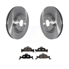 Front Brake Rotor Ceramic Pad Kit For Audi Q5 A4 A5 Quattro A6 Sportback allroad