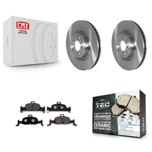 Load image into Gallery viewer, Front Brake Rotor Ceramic Pad Kit For Audi Q5 A4 A5 Quattro A6 Sportback allroad