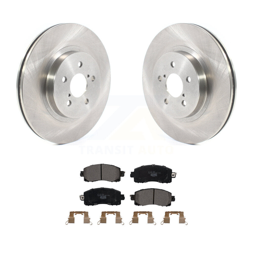 Front Disc Brake Rotors And Ceramic Pads Kit For Subaru Crosstrek Impreza