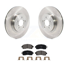 Charger l&#39;image dans la galerie, Front Disc Brake Rotors And Ceramic Pads Kit For Subaru Crosstrek Impreza