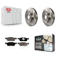 Load image into Gallery viewer, Front Brake Rotors &amp; Ceramic Pad Kit For Land Rover Discovery Sport Range Evoque