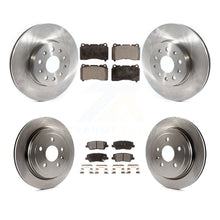 Load image into Gallery viewer, Front Rear Disc Brake Rotors And Ceramic Pads Kit For Cadillac CTS