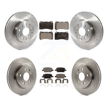 Load image into Gallery viewer, Front Rear Disc Brake Rotors And Ceramic Pads Kit For Chevrolet Camaro