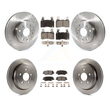 Load image into Gallery viewer, Front Rear Disc Brake Rotors And Ceramic Pads Kit For Cadillac CTS