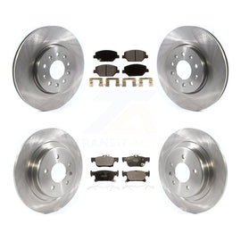 Front Rear Disc Brake Rotors And Ceramic Pads Kit For Buick Envision