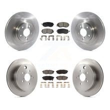 Charger l'image dans la galerie, Front Rear Disc Brake Rotors And Ceramic Pads Kit For Toyota 86 Subaru BRZ