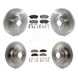 [Front+Rear] 2005-2006 Subaru Baja Turbocharged Premium OE Brake Rotors & Ceramic Pads Kit For Max Braking