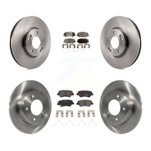 Load image into Gallery viewer, Front Rear Disc Brake Rotors And Ceramic Pads Kit For Hyundai Veloster