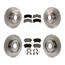 Load image into Gallery viewer, [Front+Rear] 2017 Porsche Macan Base Premium OE Brake Rotors &amp; Ceramic Pads Kit For Max Braking