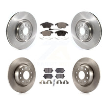 Charger l'image dans la galerie, Front Rear Disc Brake Rotors And Ceramic Pads Kit For Volkswagen CC