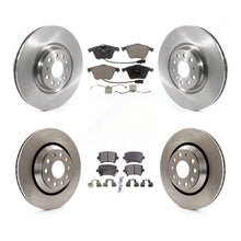 Load image into Gallery viewer, Front Rear Disc Brake Rotors And Ceramic Pads Kit For Volkswagen CC
